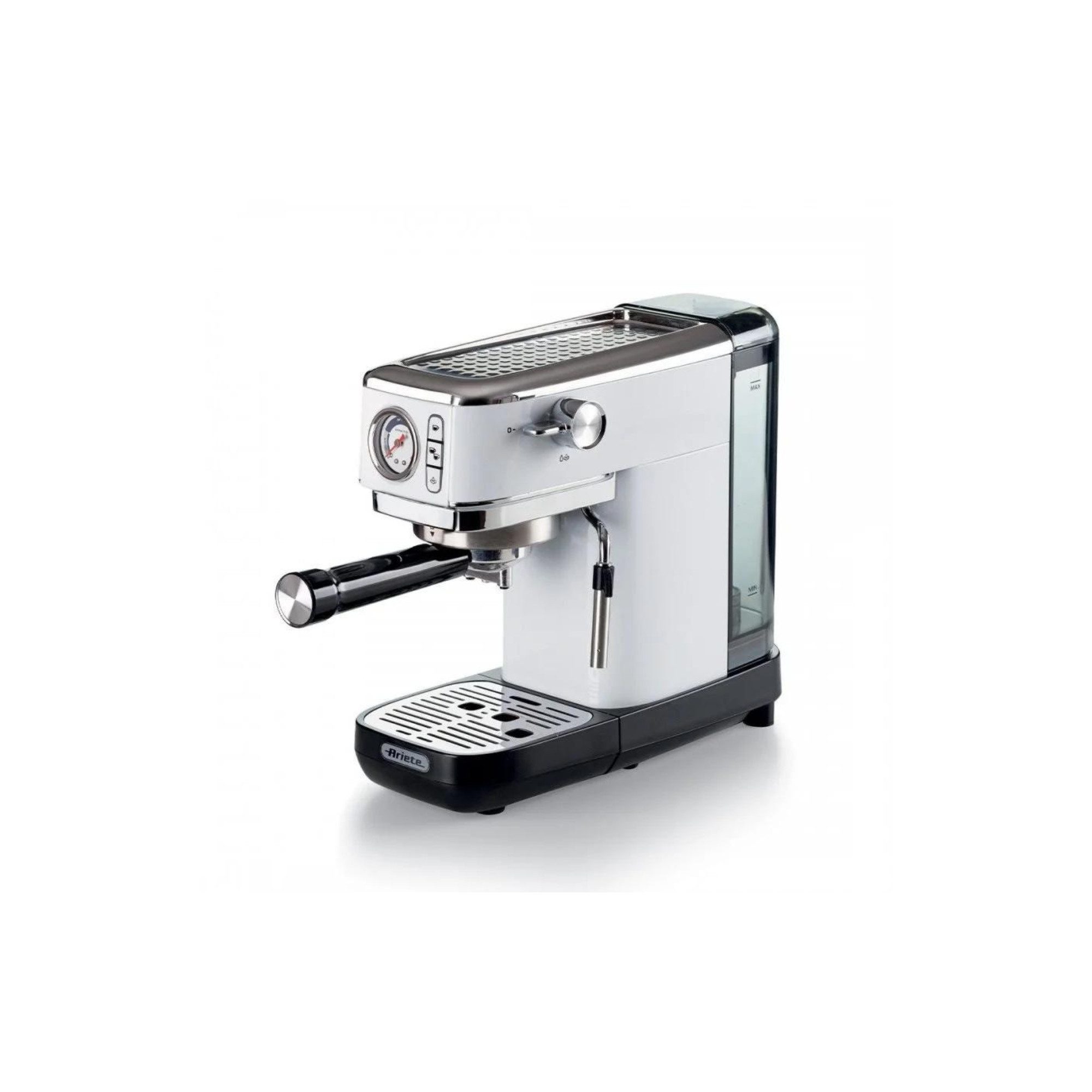 اسپرسو ساز پرتافیلتر آریته ایتالیا مدل Ariete 1381 | رنگ سفید | طراحی کلاسیک با فشار بخار 15 بار